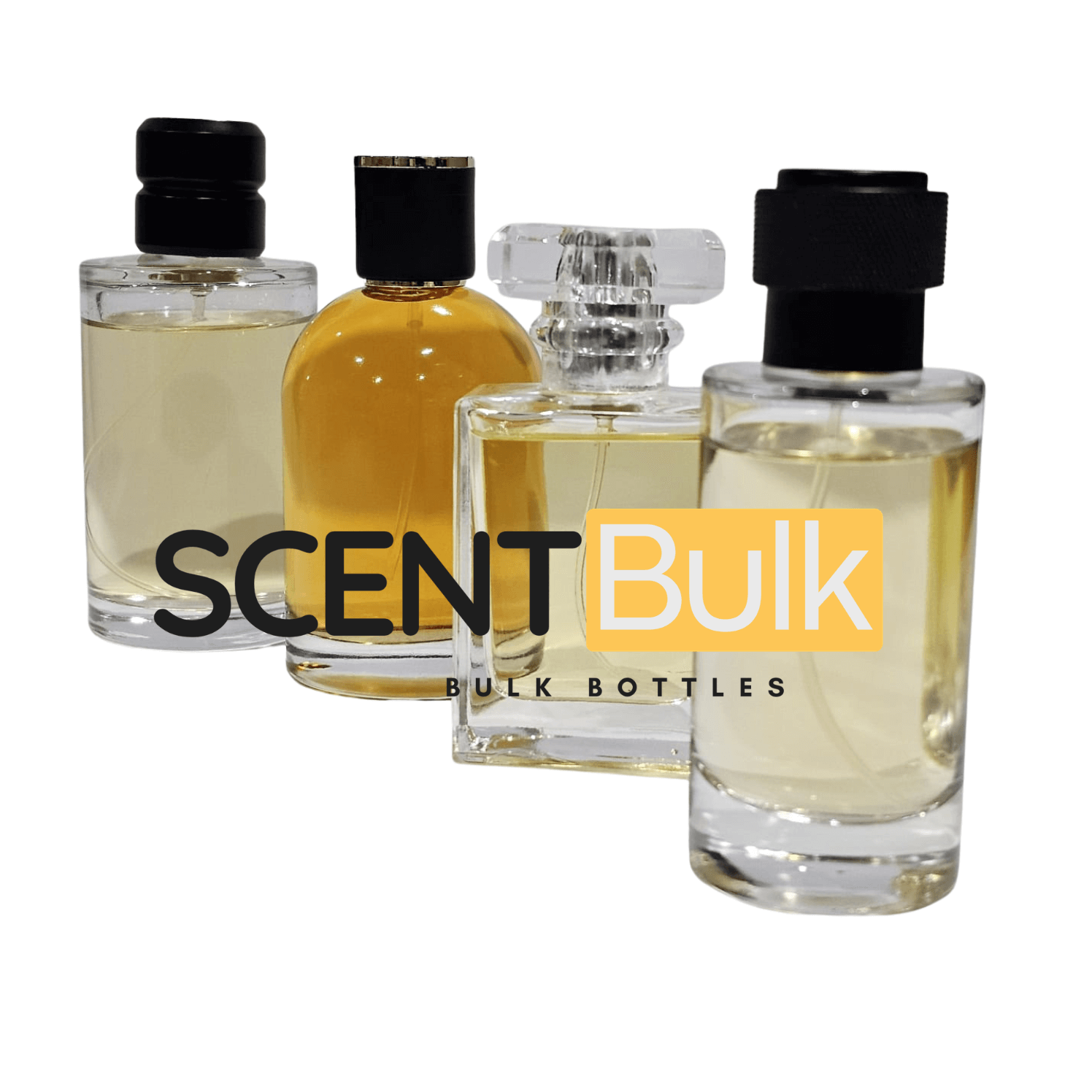 Oud & Bergamot Cologne inspired perfume bottles showcasing elegance and quality from SCENTBulk.