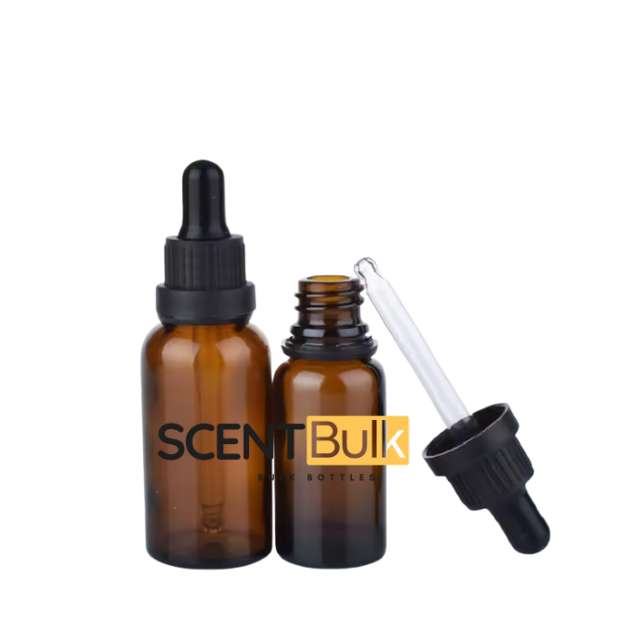 Glass Dropper Bottles - 5ml, 10ml, 15ml, 20ml, 30ml, 50ml, 100ml
