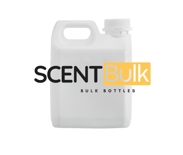 1L White Can with Cap – Solid White - For Chemical