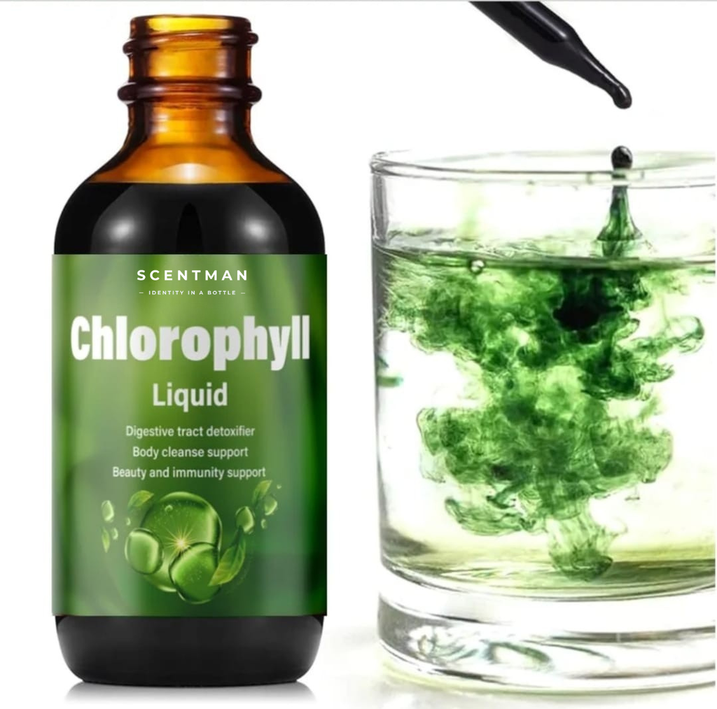 Chlorophyll Liquid Drops Organic - Body Care Supplement - Each Bottle