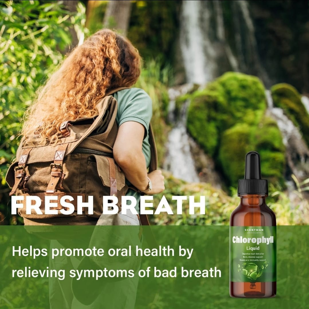 Chlorophyll Liquid Drops Organic - Body Care Supplement - Each Bottle