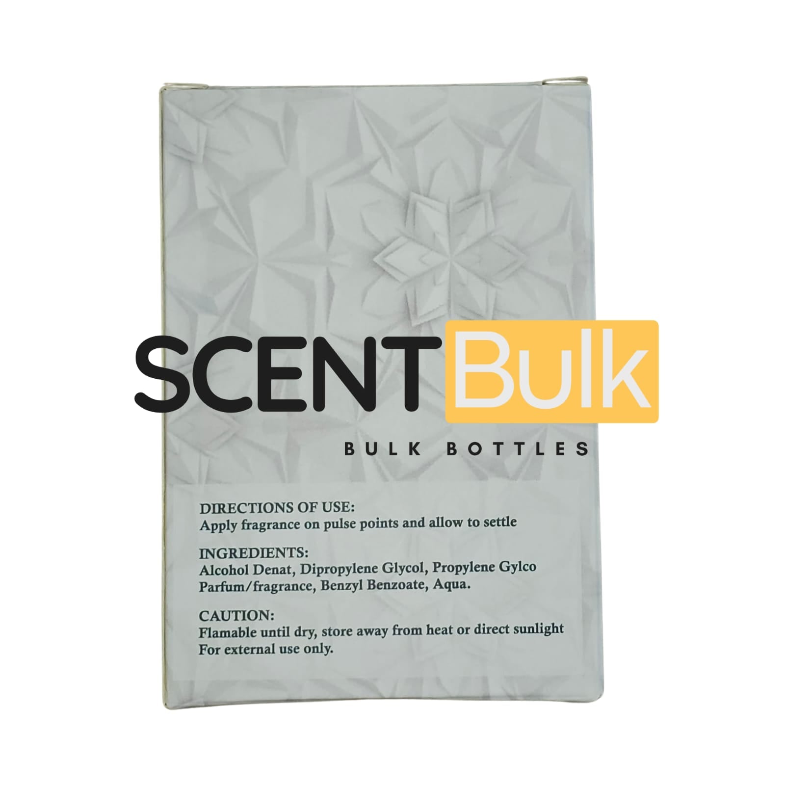 Box 3 and 4 - For Clear Square-shaped 55ml Bottle
