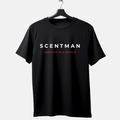 180g Black Scentman T-shirt - Round Quality Tee 2