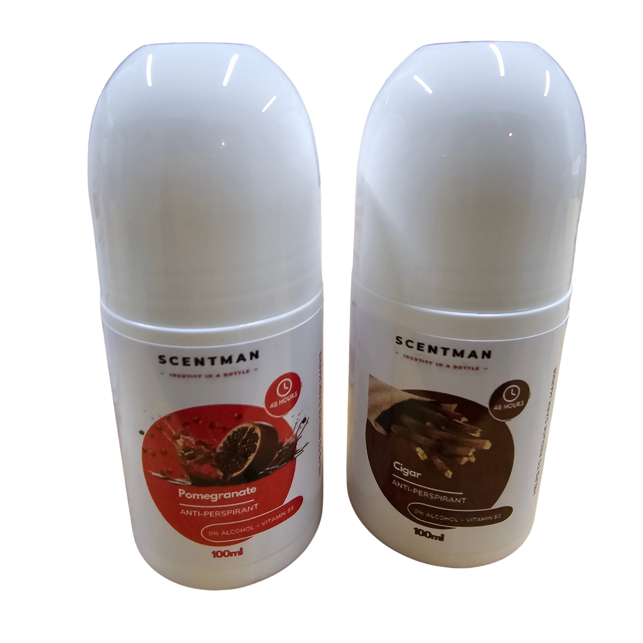 Pomegranate and Cigar Antiperspirant Roll On - 100ml - Unbranded - 10 Pack